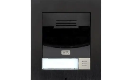 2N 9155301CBS IP Solo with camera, surface mounting | black