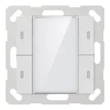 GVS 284135 KNX pushbutton sensor ADVANCE+ 2-fold | shiny white