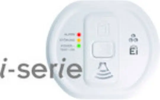 EI ELECTRONICS Ei208iW Carbon Monoxide Alarm AudioLINK, optionally wirelessly networkable