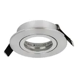 CONSTALED 31616 SKYline ceiling installation ring, swiveling pivotable | brushed aluminum