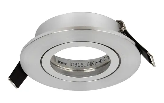 CONSTALED 31616 SKYline ceiling installation ring, swiveling pivotable | brushed aluminum
