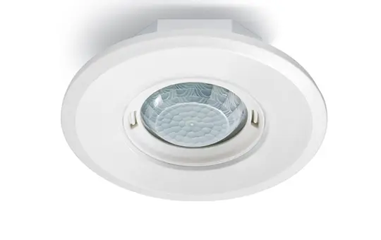 ESYLUX EP10427886 MD-FLAT motion detector 360°, round ceiling installation | white