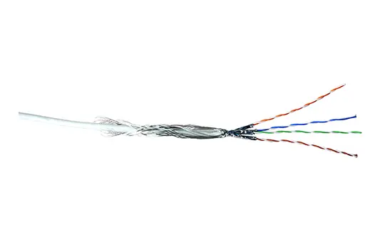 DRAKA 60032039-CPR data cable Cat. 7 (600MHz) Ring 100 m | white | 4x2x22 AWG