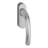 HOPPE 11745113 Tokyo window handle standard | steel colored