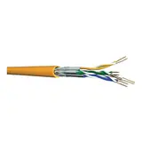 DRAKA UC1500HS228P/500 data cable Cat. 7a HS (1500 MHz) Drum 500 m | orange | 8x2x22 AWG