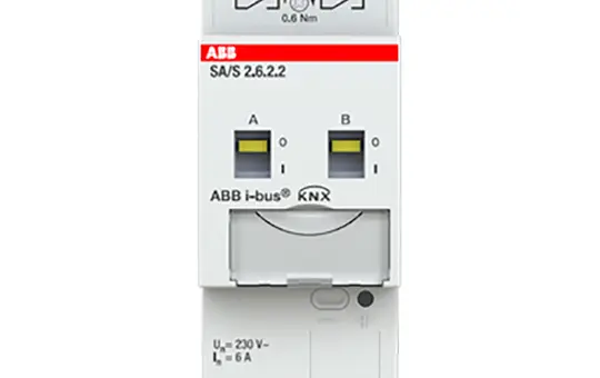 ABB SA/S2.6.2.2 KNX switching actuator 6 A 2-fold