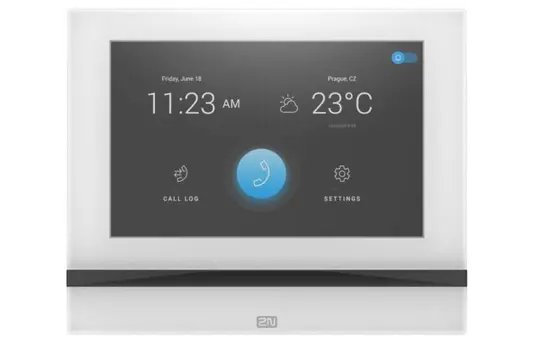 2N 91378601WH Indoor View Indoor intercom station white