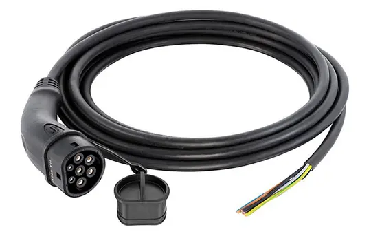 HARTING 8803758888881A1 charging cable 11 kW Type 2 on open wires | 7,5 m