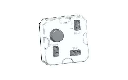 MÜLLER AS26.01knx KNX gong interface without speakers