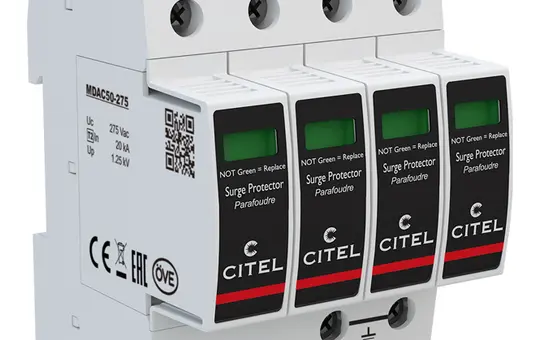 CITEL 821110224 surge protector type 2 4-pole, TN-S, Imax= 50 kA