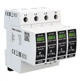 CITEL 821730224 combination arrester type 1+2+3 4-pole, TN-S, Imax= 50 kA