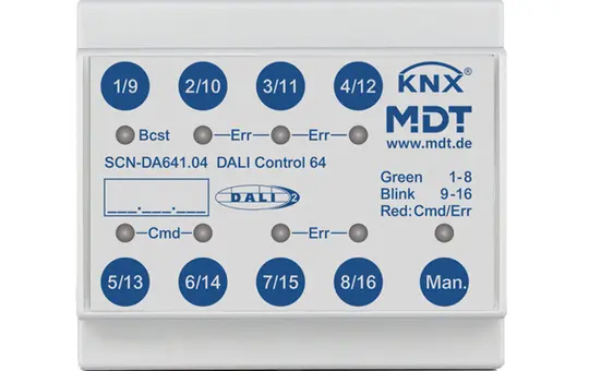 MDT SCN-DA641.04 KNX DALI gateway 1-fold, standard