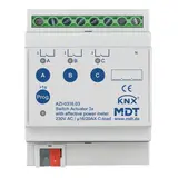 MDT AZI-0316.03 KNX industrial switching actuator with TrueR 3-fold