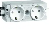 HAGER duct socket Wago Winsta for C-profile 