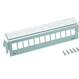 HAGER patch panel empty for distribution cabinet 