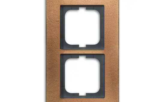 BUSCH-JAEGER 1722-821 cover frame Carat 2-fold | bronze