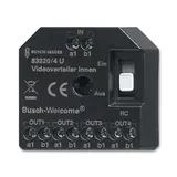 BUSCH-JAEGER 83320/4U video distributor inside UP 4-fold
