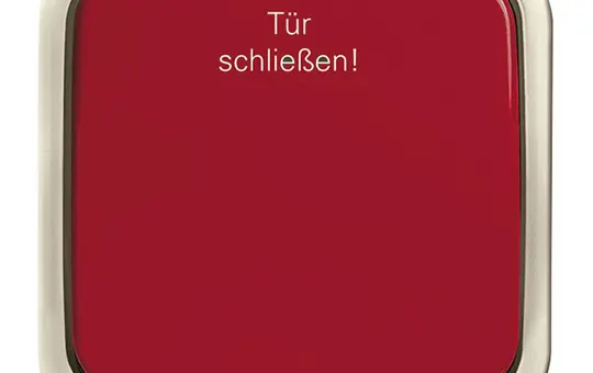 BUSCH-JAEGER 2621AP-107-101 rocker switch Duro 2000 AP Opener, red rocker | white