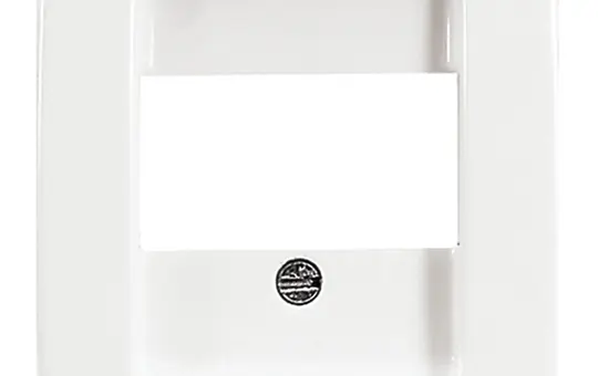 BUSCH-JAEGER 2539-214 telephone cover Reflex SI standard | alpine white