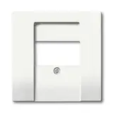 BUSCH-JAEGER 1766-884 telephone cover Future standard | studio white matt