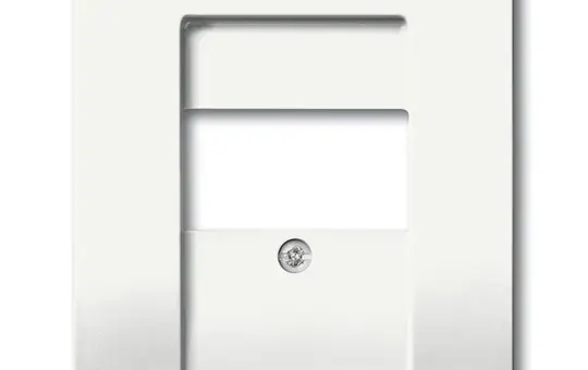 BUSCH-JAEGER 1766-884 telephone cover Future standard | studio white matt