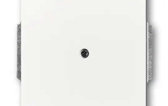 BUSCH-JAEGER 1749-84 Cover for cable outlet Future standard | studio white