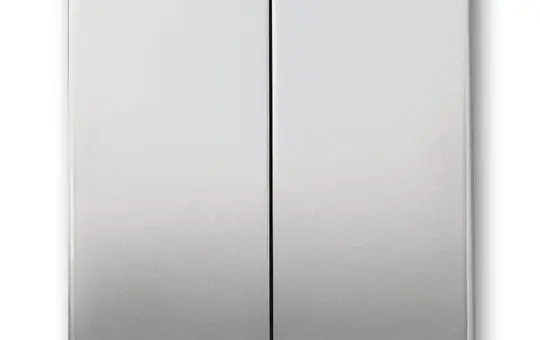 BUSCH-JAEGER 1785-866 rocker Future 2-fold | stainless steel