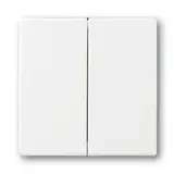 BUSCH-JAEGER 1785-84 seesaw Future 2-fold | studio white