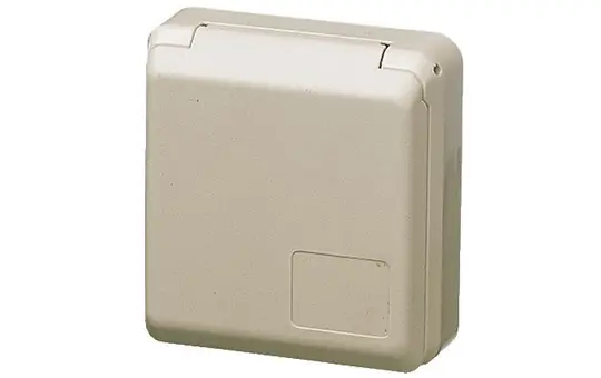 MENNEKES 4115 Cepex surface-mounted socket 16A, 5-pin, 400V | pearl white