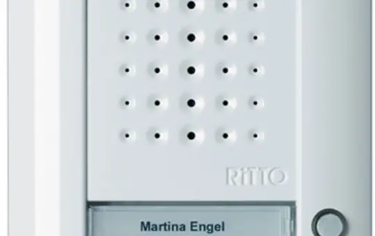RITTO 1840470 Entravox door station 4-fold | white