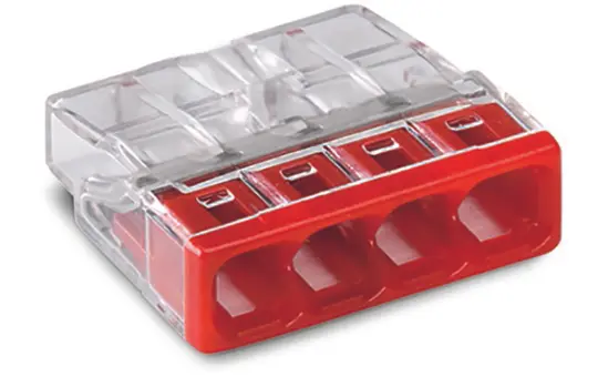 WAGO 2273-204 connecting clamp series 2273 4-fold