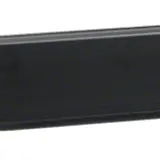 HAGER SL20055219011 tehalit skirting channel top part soft lip | graphite black | 20x55 mm