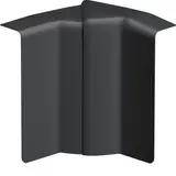HAGER SL2008049011 tehalit skirting channel inside corner adjustable | graphite black | 20x80 mm