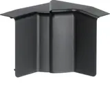 HAGER SL2005549011 tehalit skirting channel inside corner adjustable | graphite black | 20x55 mm