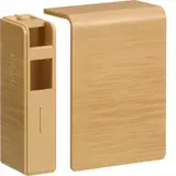HAGER SL200556D5 tehalit skirting channel end piece standard | oak | 20x55 mm