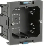 HAGER G2850 device installation box, front-locking 1-fold, for switch programs