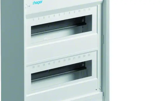 HAGER VA24CN small distribution board Volta surface-mounted 2 rows