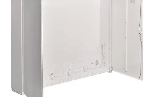 HAGER ZB35S meter cabinet universZ IP44 SKII 5 fields | 1100 mm