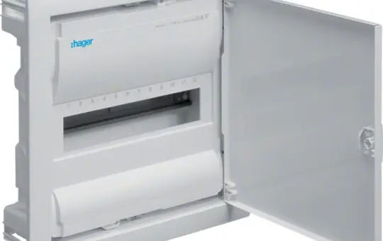 HAGER VU12NC small distributor Volta flush-mounted 1 row