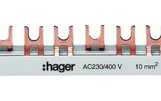 HAGER KDN363B phase rail 3-pole 57 TE, 63 A