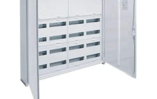 HAGER FWB64N field distributor IP44 closed cover 4 fields | 950 mm