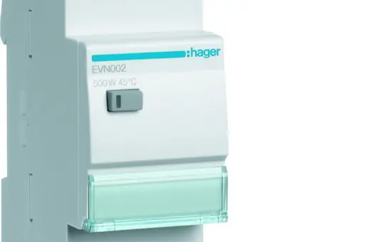 HAGER EVN002 remote dimmer REG LED, ESL, 500W