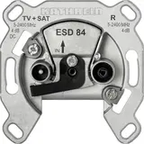 KATHREIN 274425 antenna socket 2-fold, SAT, stitch, 4 dB