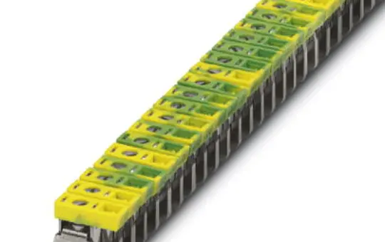 PHOENIX 0423027 connection terminal green/yellow | 16 mm²