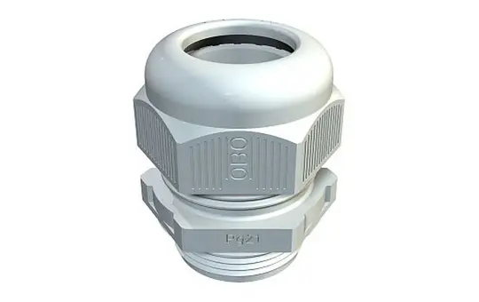 OBO BETTERMANN 2024756 cable gland V-TEC PG thread | light gray | PG 16