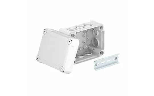 OBO BETTERMANN 2007712 cable junction box series T high lid | light gray | 136x102 mm