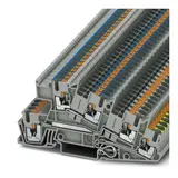 PHOENIX 3213950 PTI installation terminal block PE, L, N | gray | 2,5 mm²