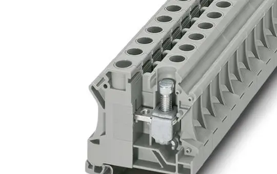 PHOENIX 3073827 UTI feed-through terminal standard | gray | 16 mm²