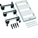 HAGER UD31B1 building block univers horizontal, slotted | 450x250 mm