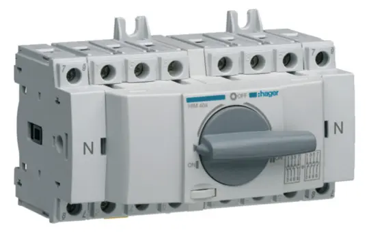 HAGER HIM404 diverter switch 4-pole 40A